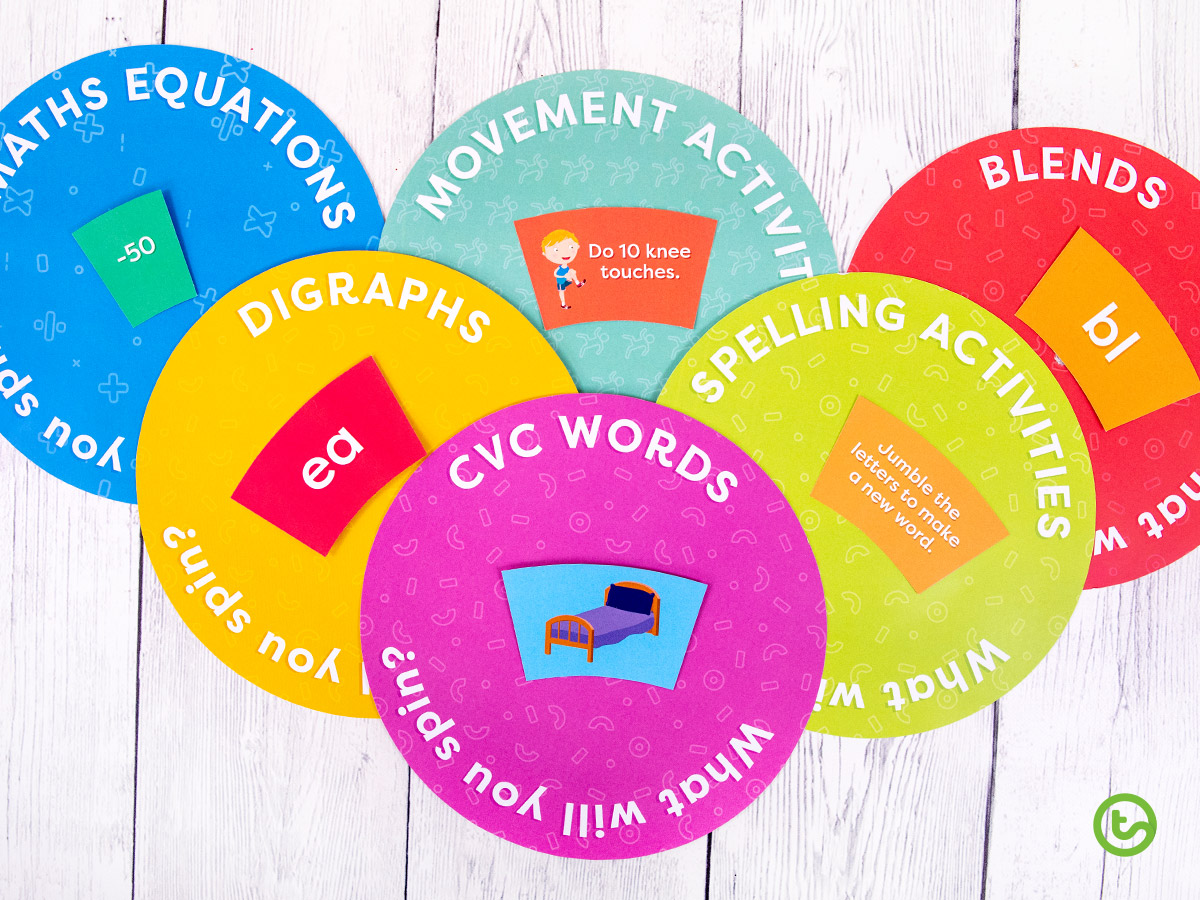 IKEA Spinning Wheel Fun in the Classroom (Printable Templates) | Teach