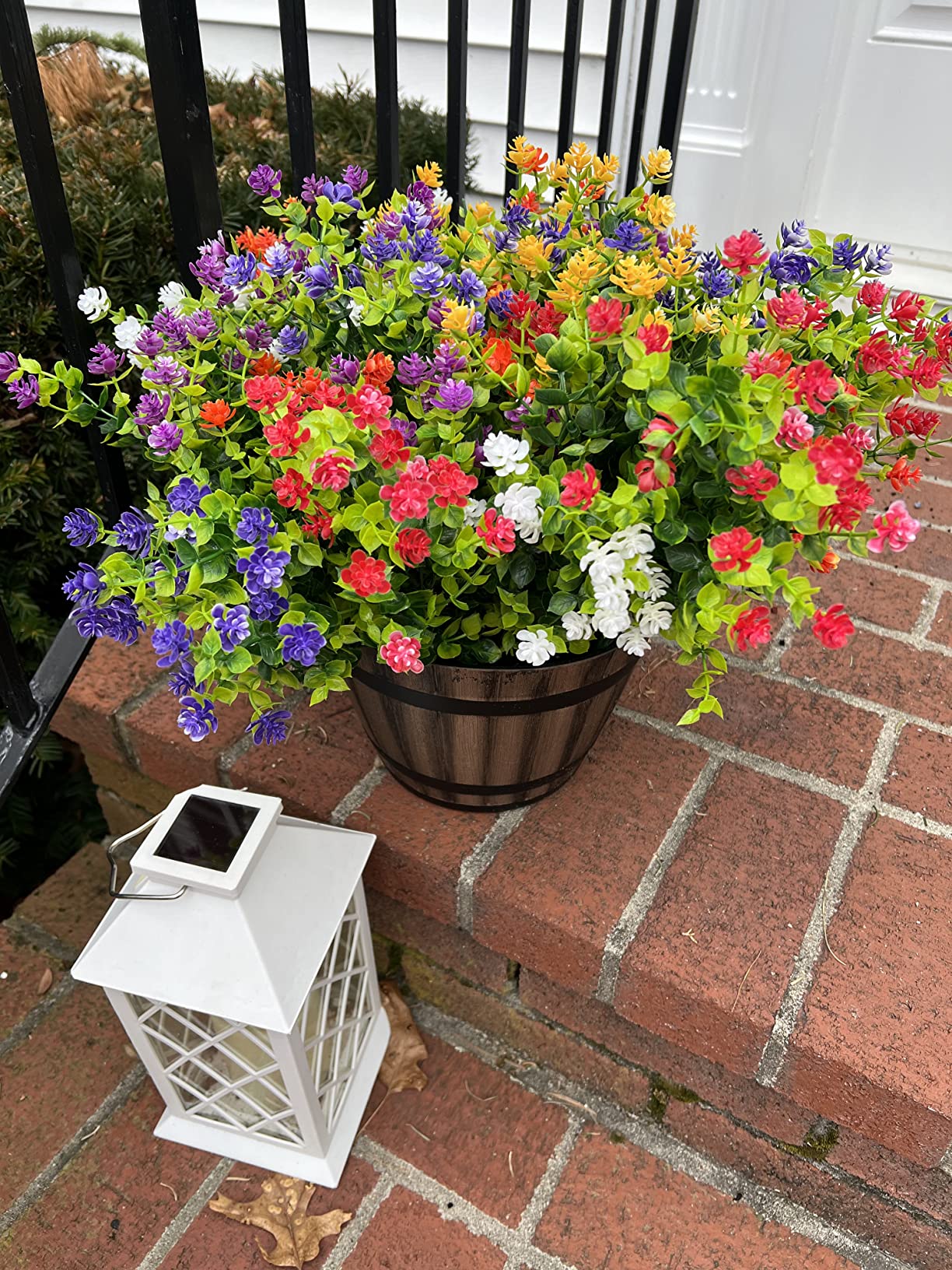 Last Day 70 OFFOutdoor Artificial Flowers Lulunami