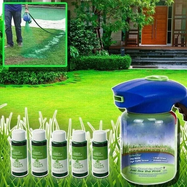 Green Grass Lawn Spray