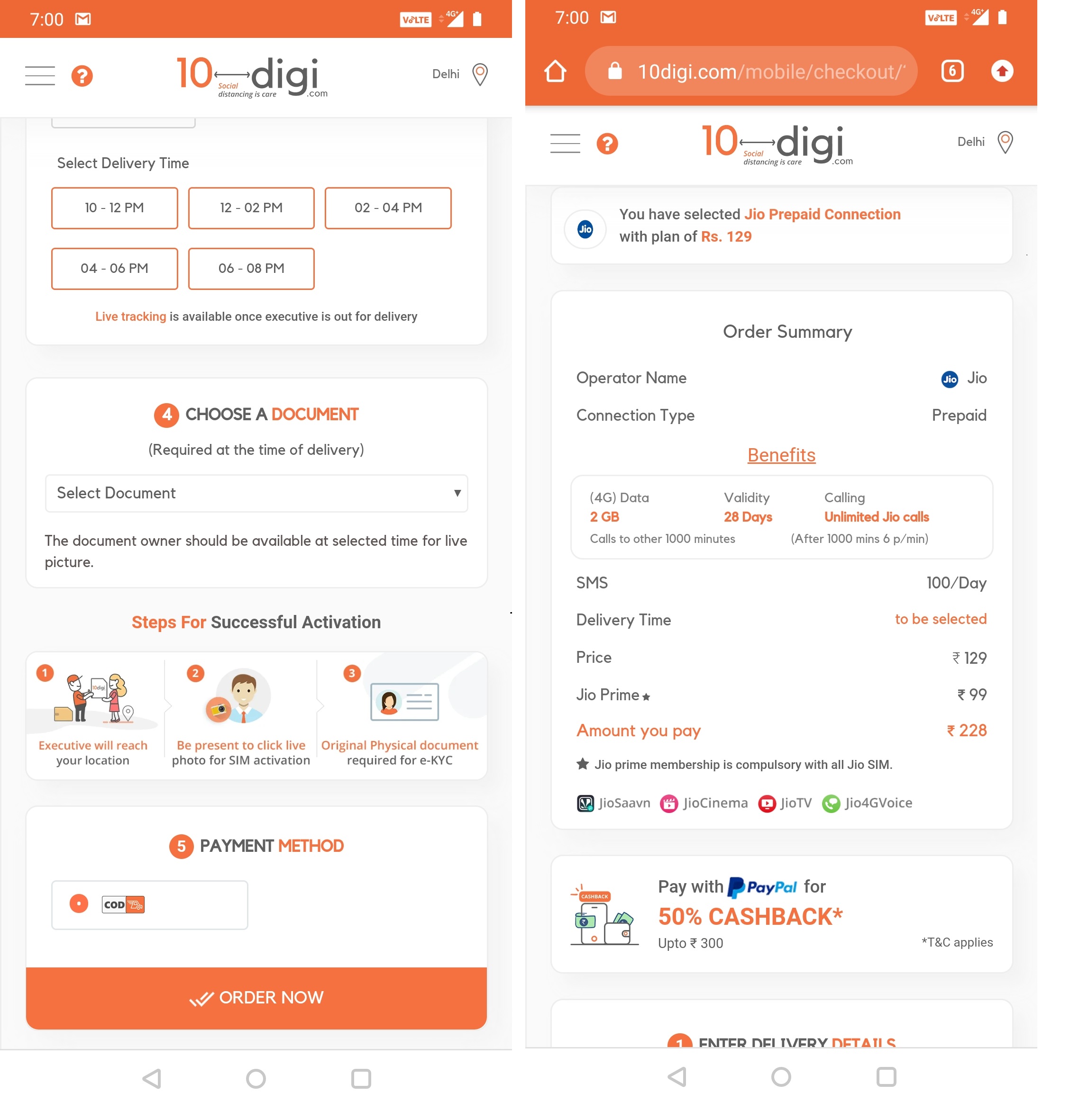 Get New SIM Card Delivered at your Doorstep with 10digi Full Review