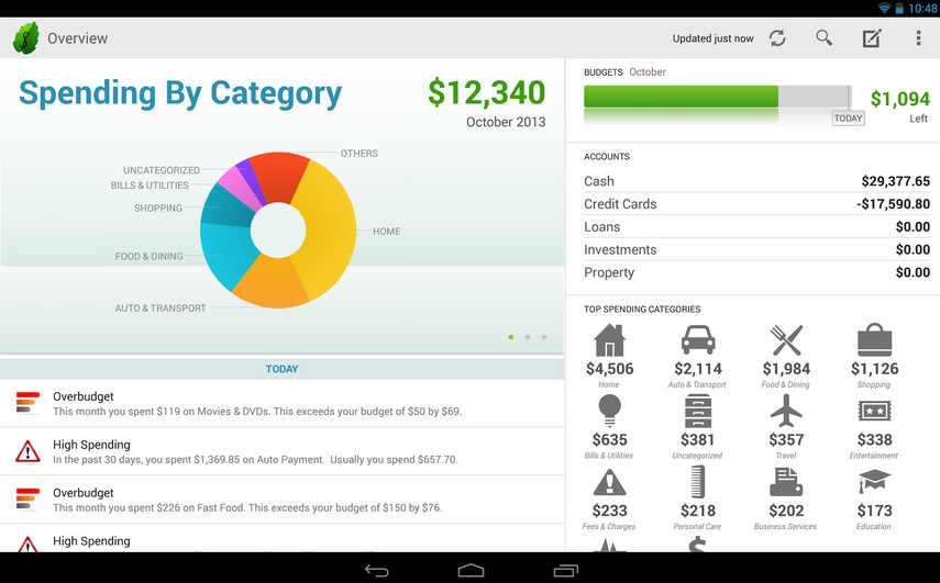 Mint Personal and Categorize Your Spending