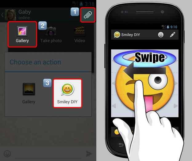 Create Your Own Smiley/Emoticon For Whats App, WeChat, Viber and Others