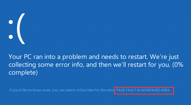 Page Fault In Nonpaged Area Error When Trying To Clean Install Windows Windows page fault in nonpaged area windows 8