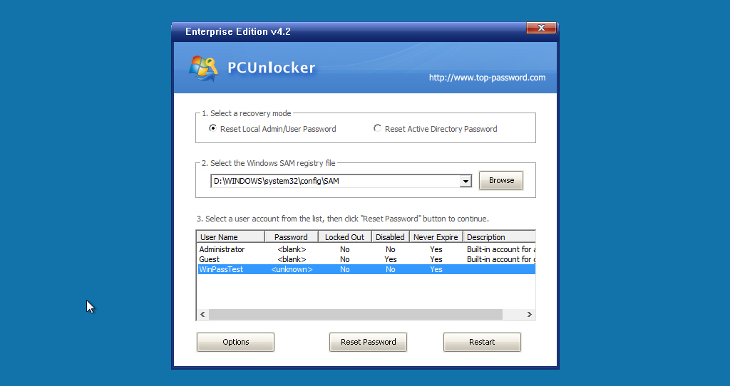 PCUnlocker Review The Best Way to Restore Your Windows Password!