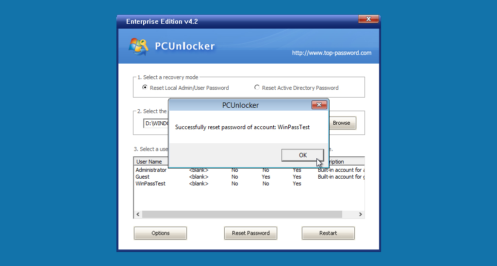 PCUnlocker Review The Best Way to Restore Your Windows Password!