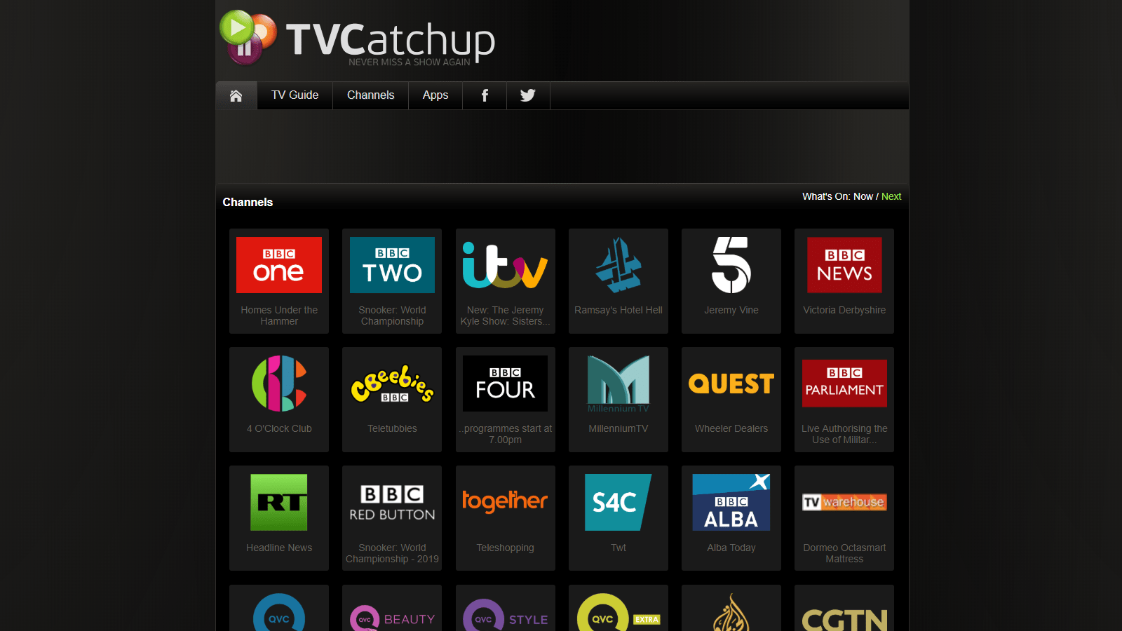 TVCatchup is No More, as Android and iOS Service Goes Offline
