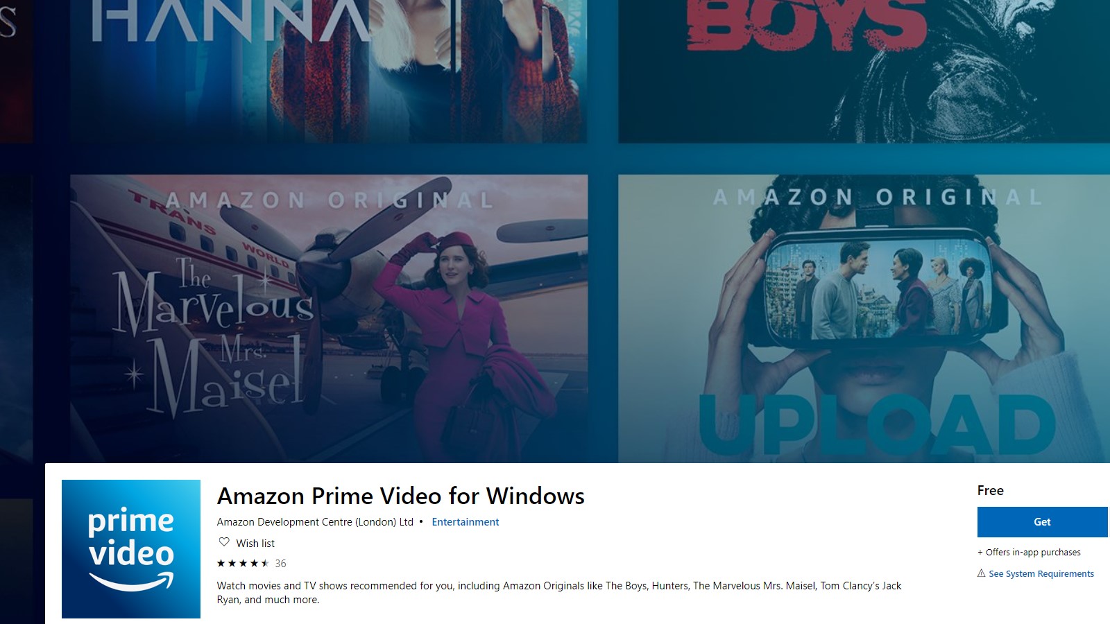 Offline Viewing Finally Lands on Amazon’s Windows 10 Prime Video App