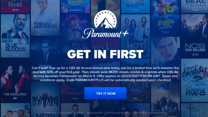 Paramount Plus Coupon Code Sign up Now and Get 50 OFF