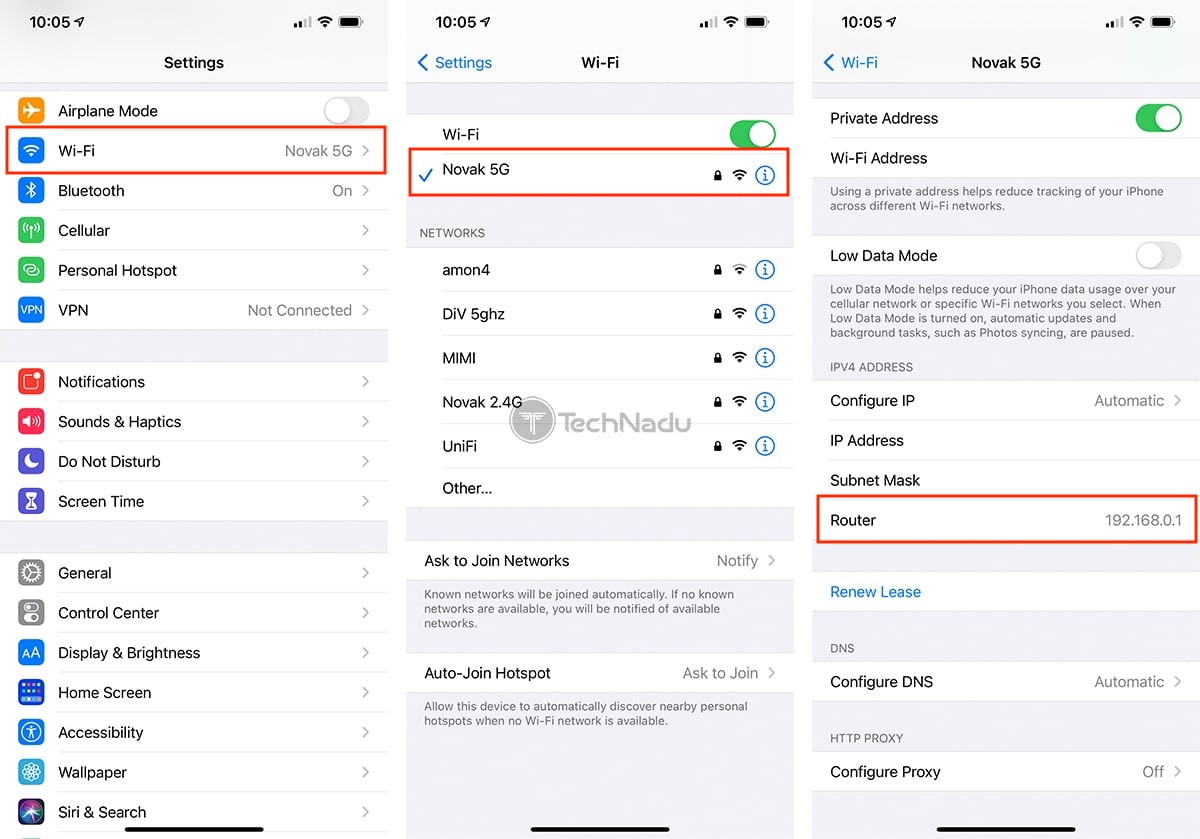 How to Find Your Router’s IP Address on iPhone and iPad TechNadu