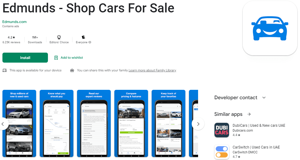 Best Mobile Apps For Buying Used Cars