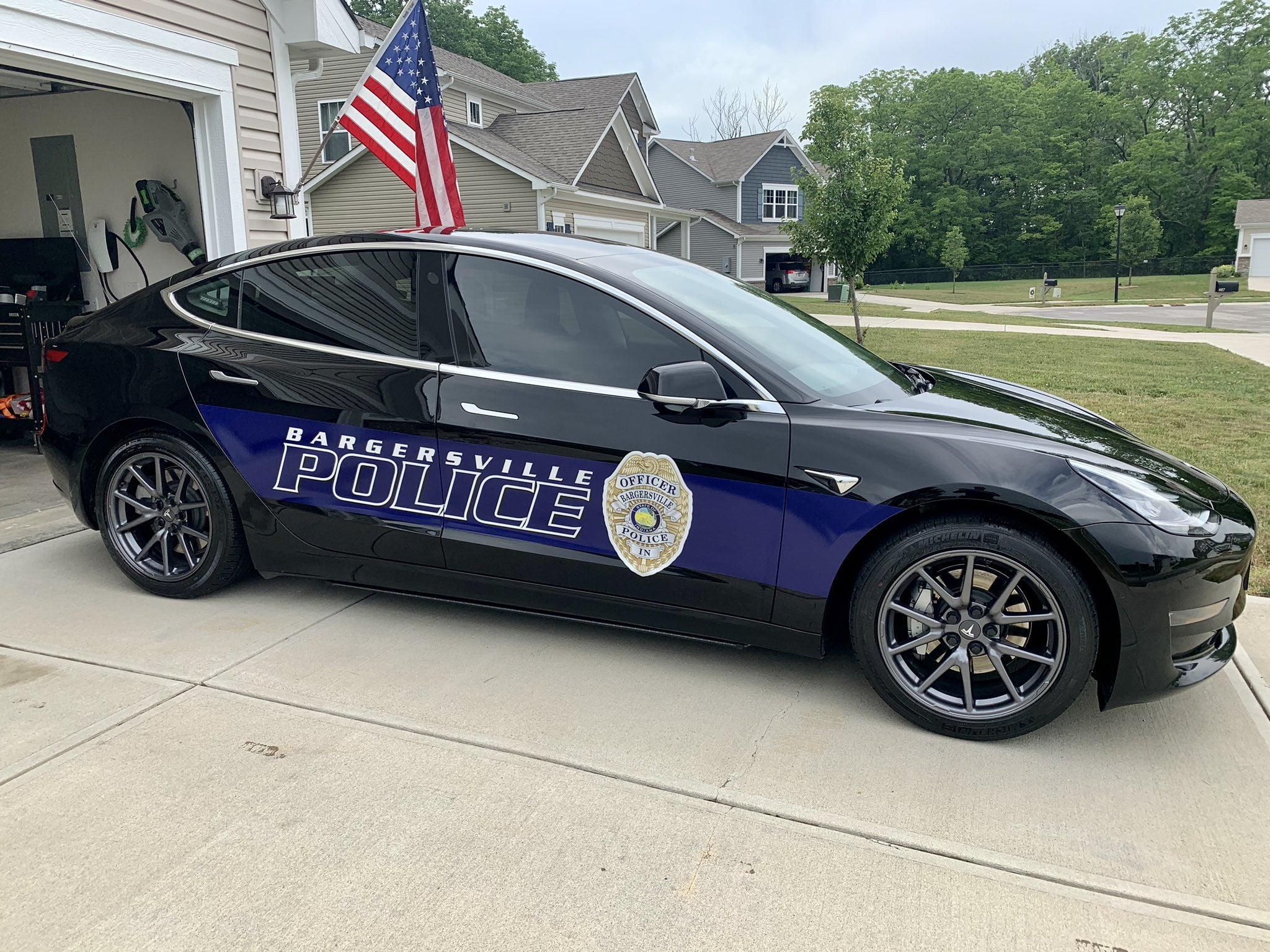 Bargersville Police Expanding its Tesla Fleet Amid Surging Gas Prices