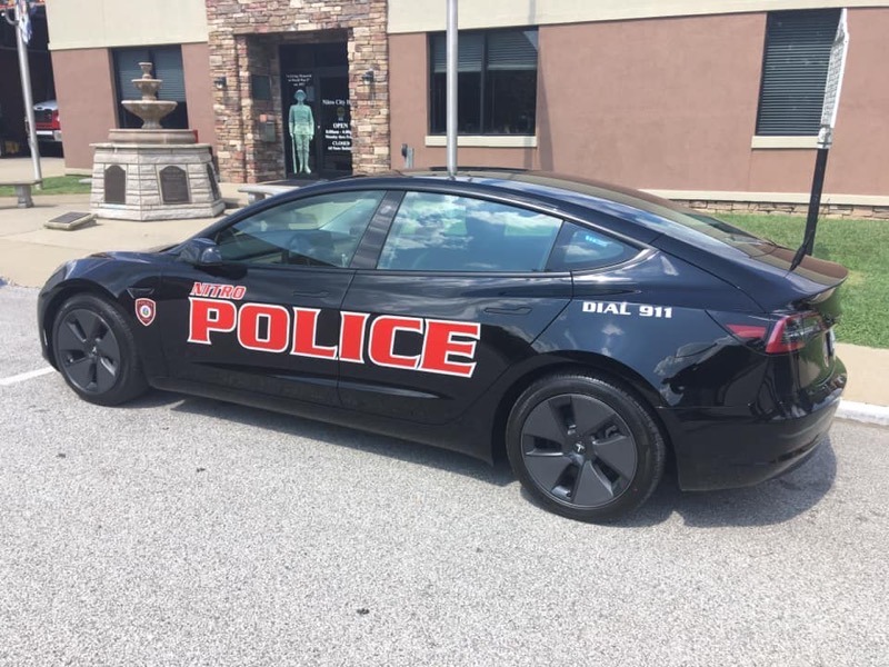 First Tesla Police Car Debuts in West Virginia