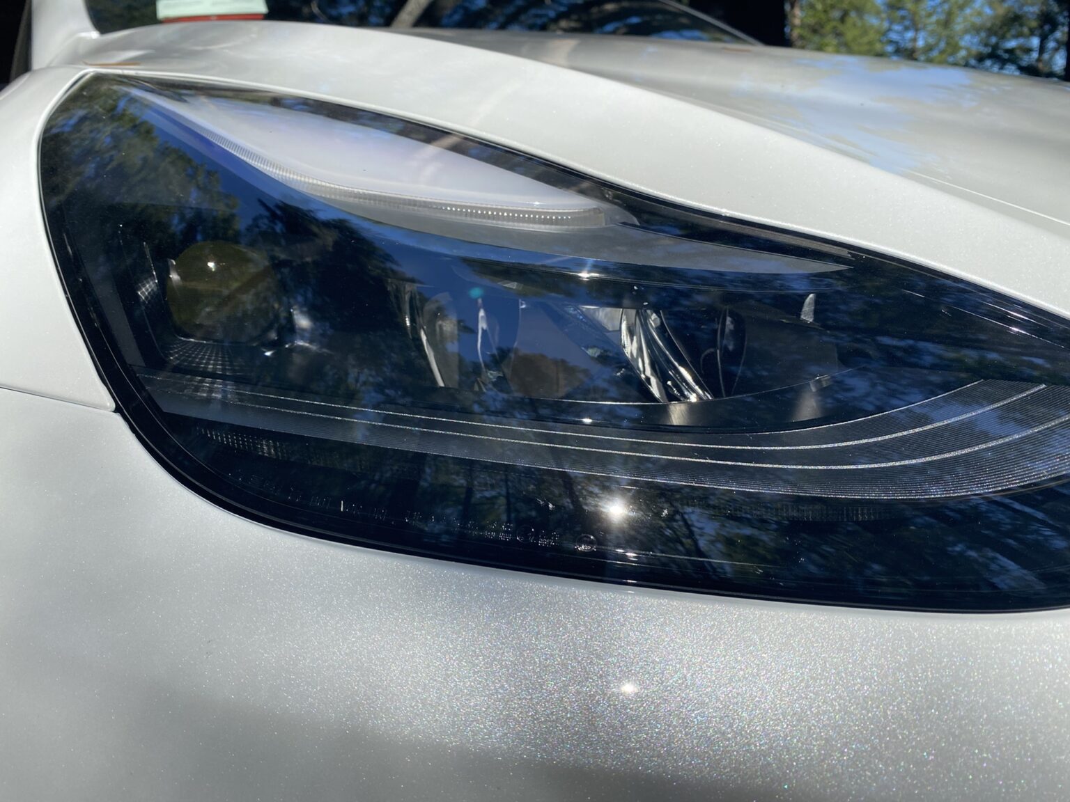 Fremont Tesla Model Y Gets New Door Panels, Matrix Headlights on Long