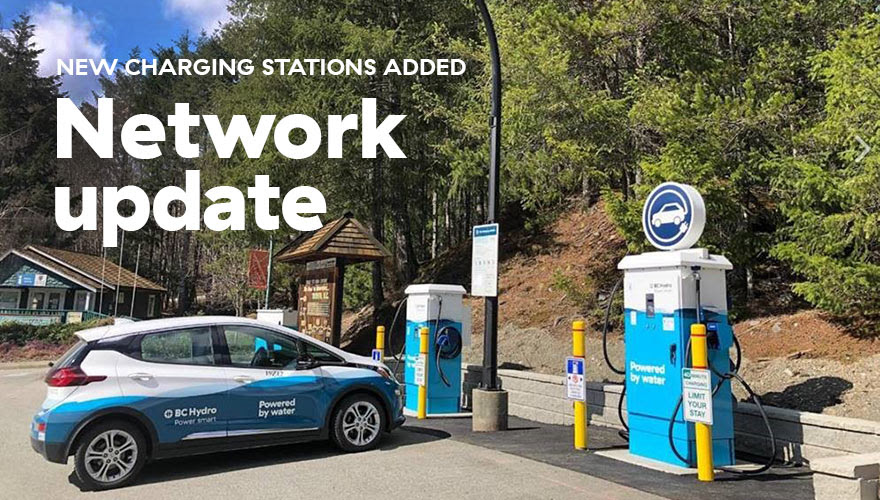 BC Hydro EV Charging Network Update September 2022