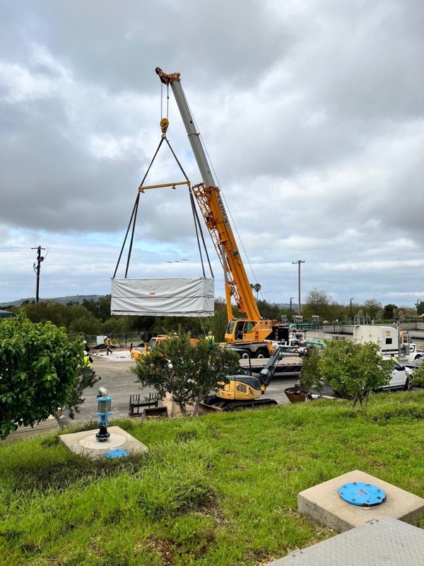 Tesla Megapack Batteries Delivered to Santa Barbara’s Cater Water
