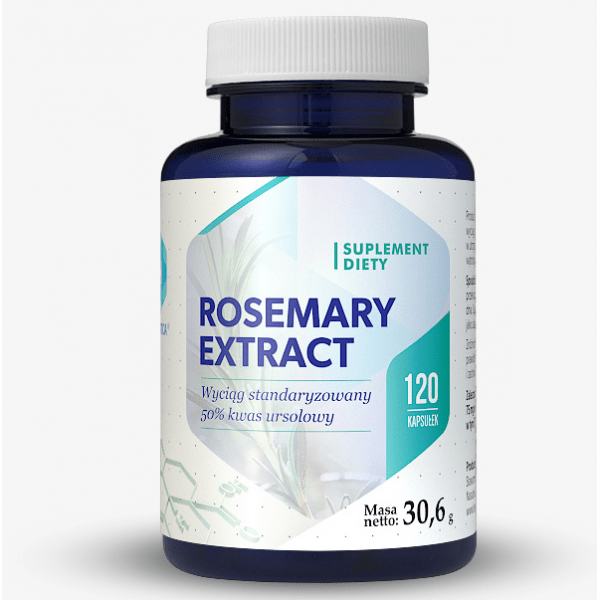 Hepatica Rosemary Extract w kapsułkach Rosemary Extract sprawna