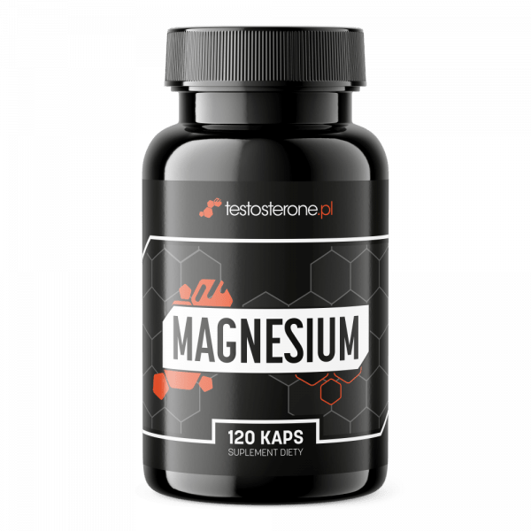 Testosterone.pl Magnesium Testo Magnez 120caps Magnez w kapsułkach