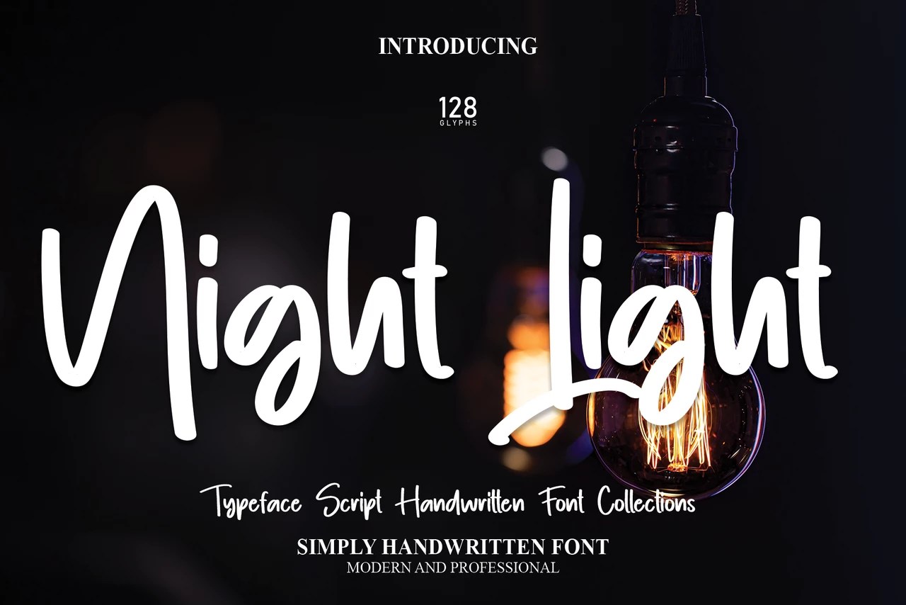 Night Light Regular PREMIUM Font
