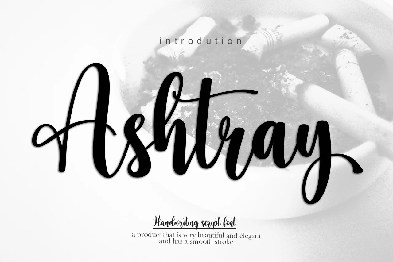 Ashtray Regular PREMIUM Font