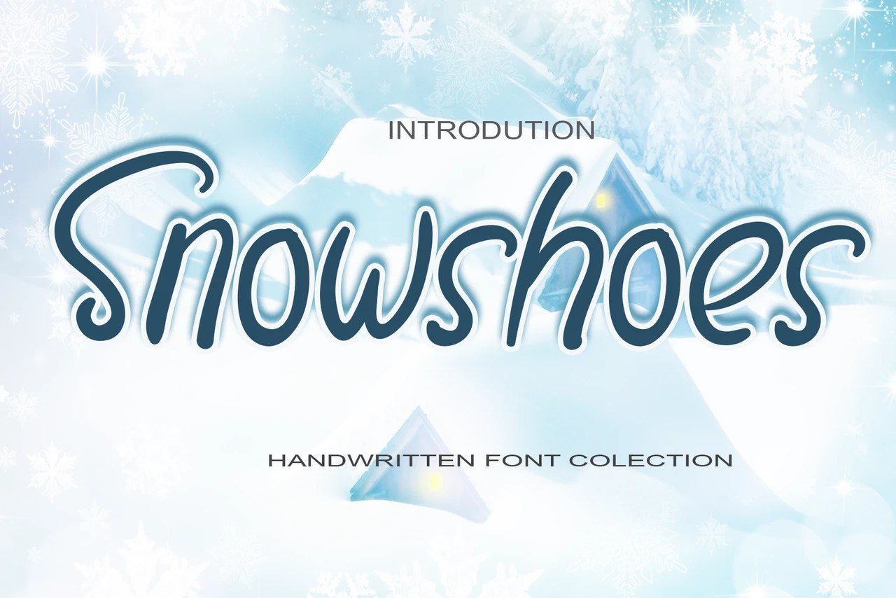 Snowshoes Regular PREMIUM Font