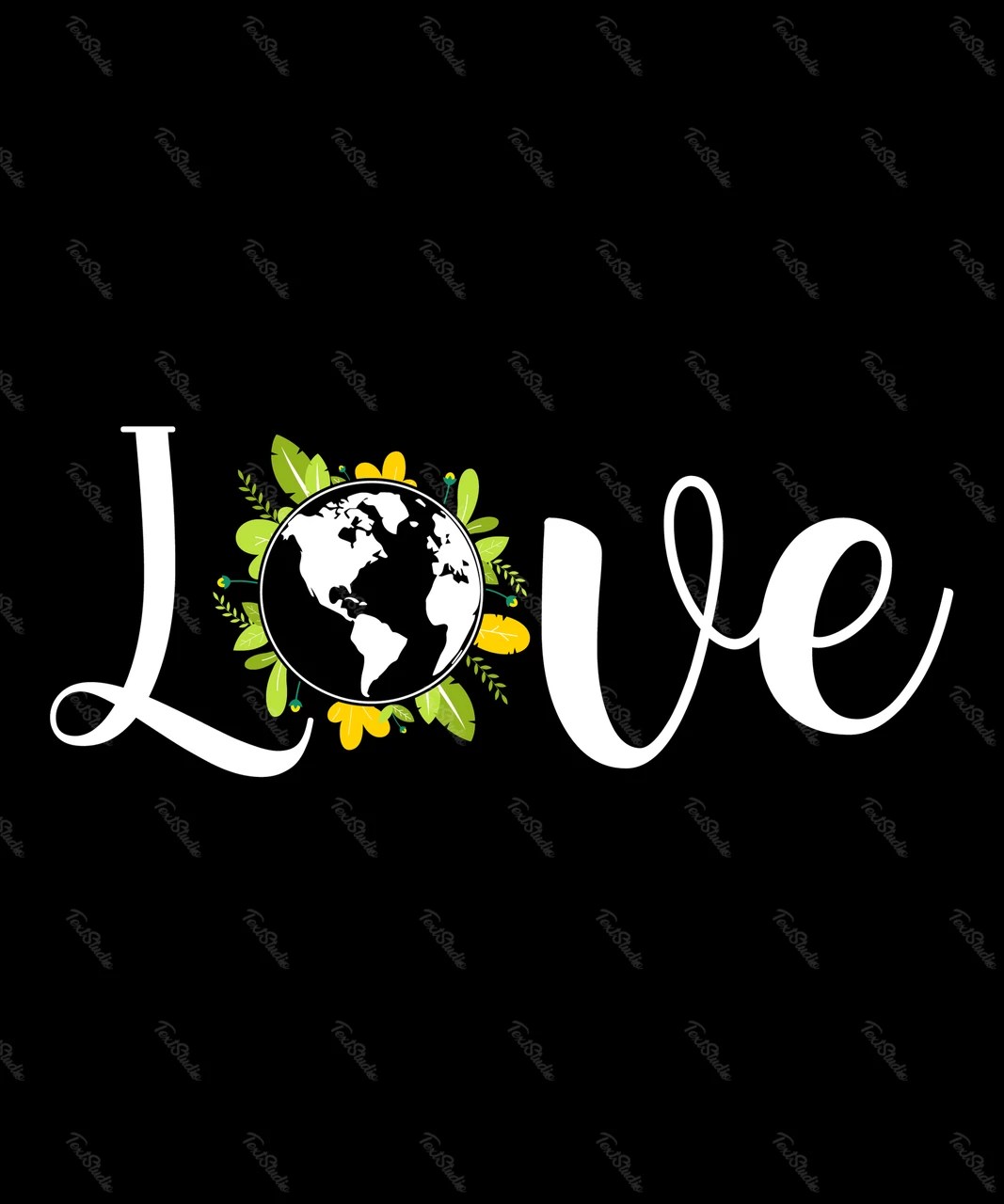 Love Earth PREMIUM Vector File