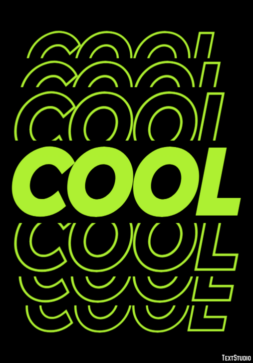 Cool Text Effect and Logo Design Word