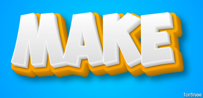 Make Text Effect and Logo Design Word