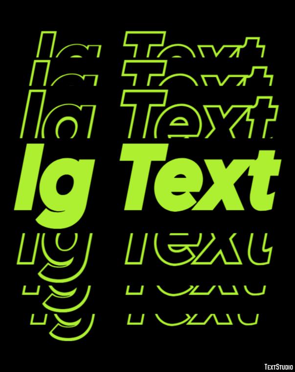 Ig Text Text Effect and Logo Design Font