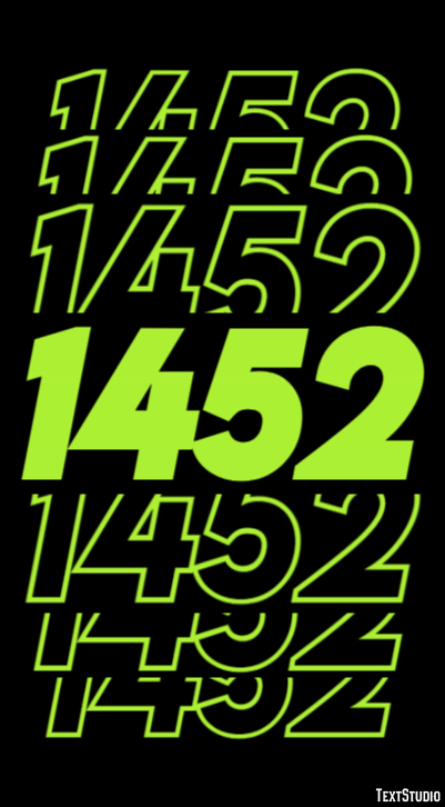 1452 | Modern Stroke | Text Effect Generator