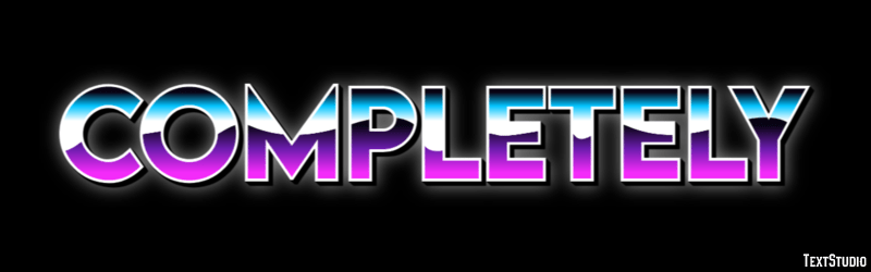 Completely | Arcade | Text Effect Generator