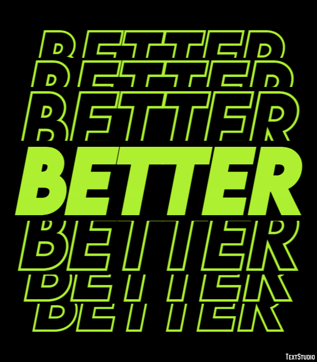 Better Text Effect and Logo Design Word