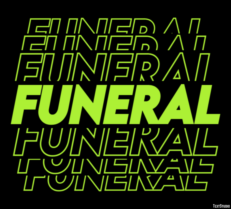 Funeral Text Effect Generator TextStudio