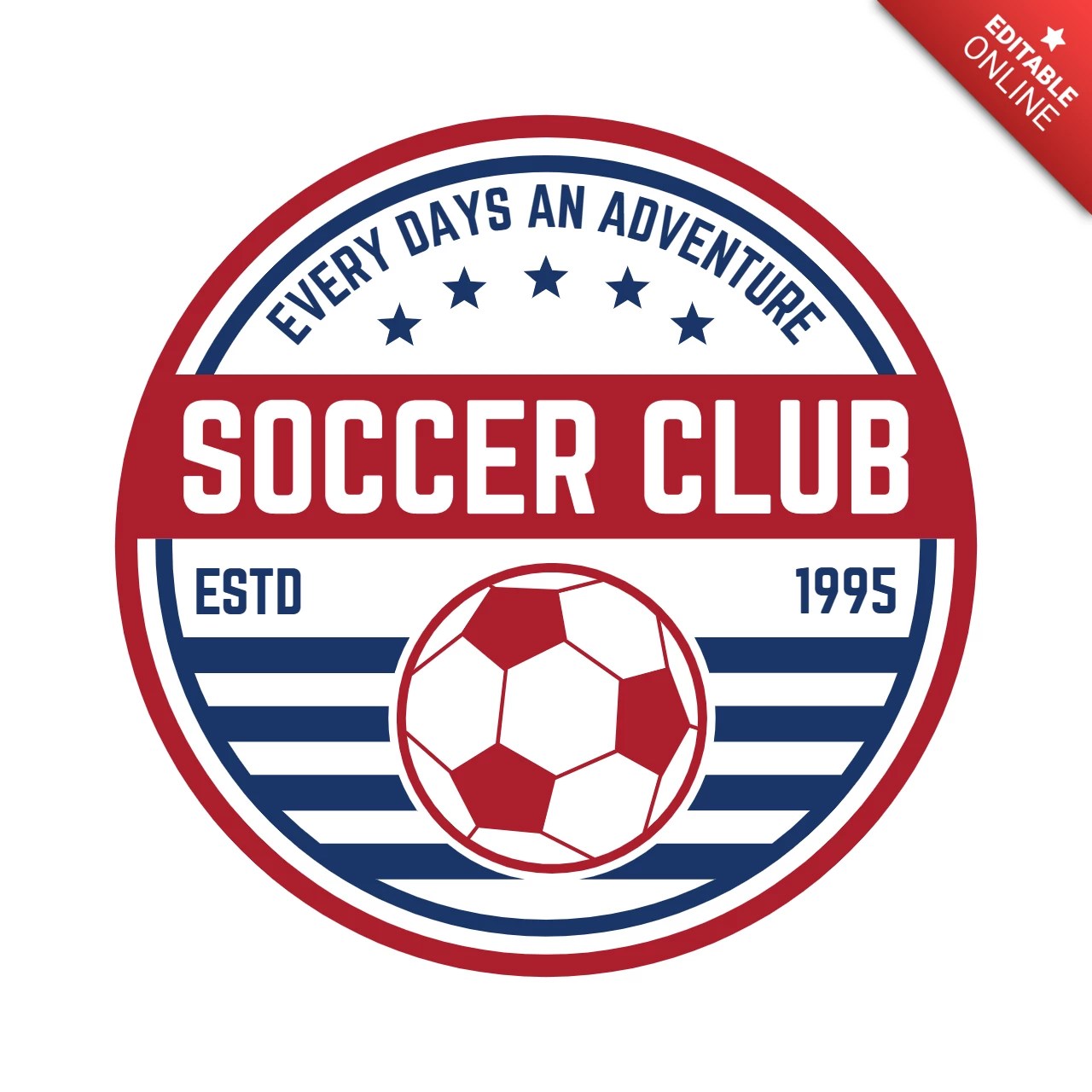 Soccer Club Sports Logo Design Template Free Design Template