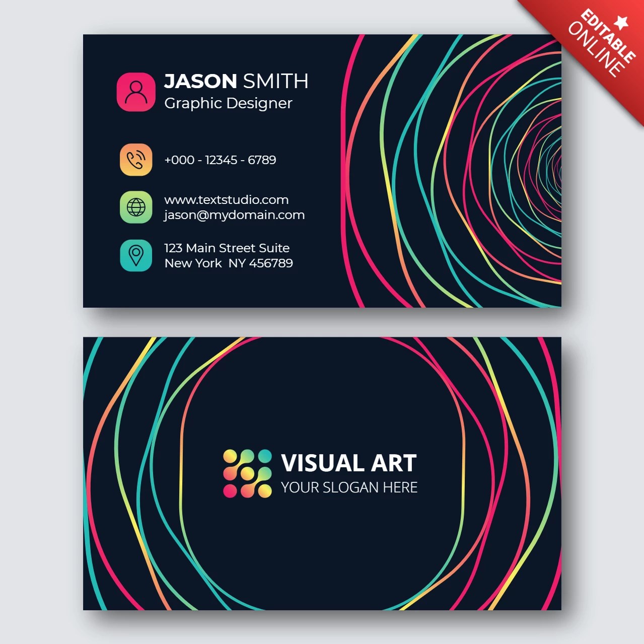 Business Card Design Free Design Template