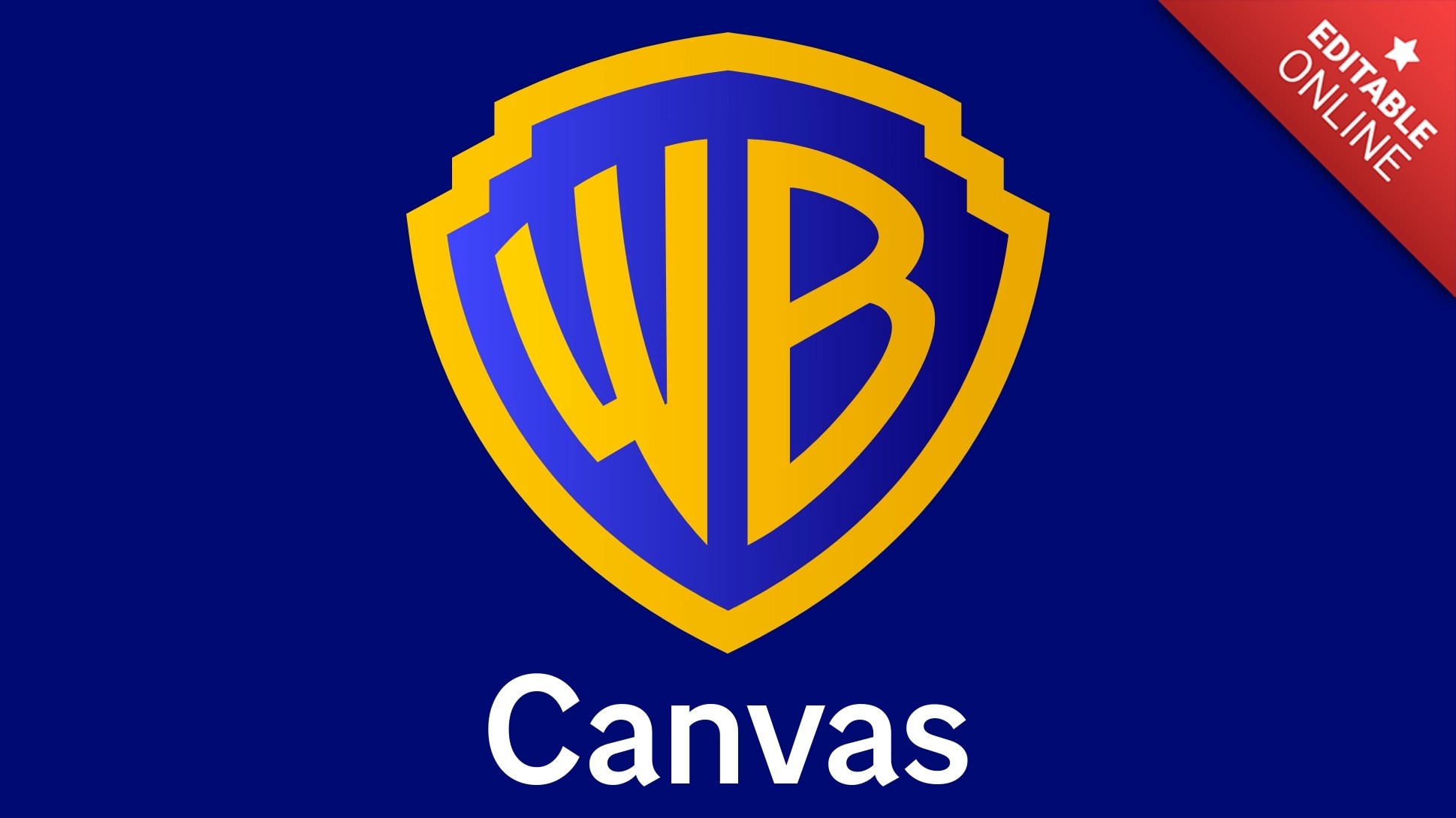 Canvas Warner Bros Logo Text Effect Generator