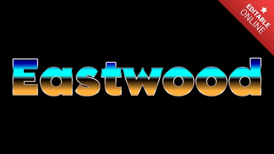Eastwood Efeito Jogador Gerador de efeitos de texto