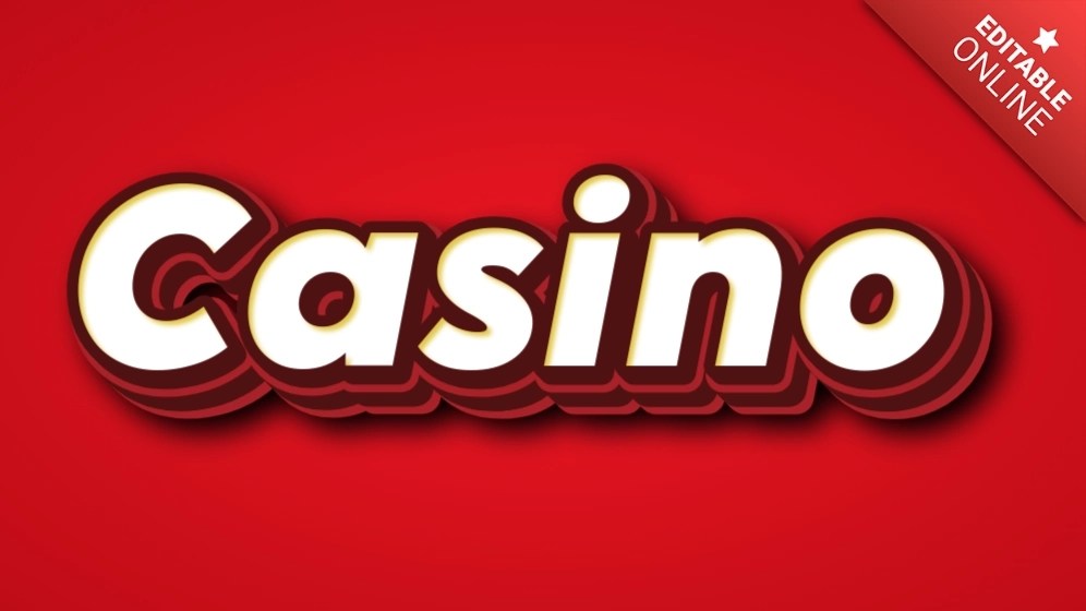 Casino Show Time Text Effect Generator