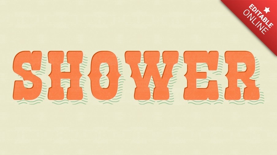 Shower Old Western Circus Font Text Effect Generator