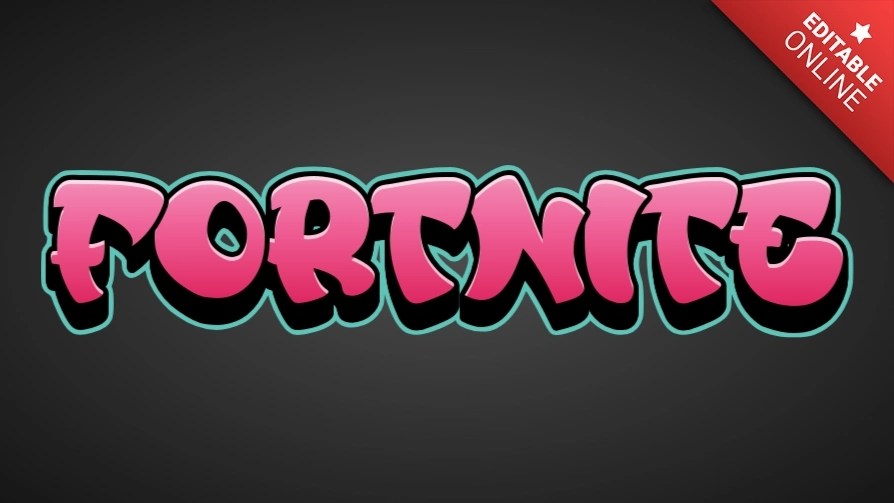 FORTNITE Graffiti Alphabet Text Effect Generator