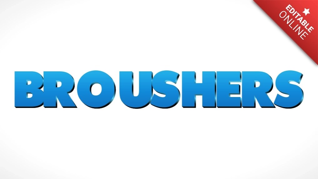 Broushers ボス・ベイビー・フォント テキストエフェクトジェネレーター