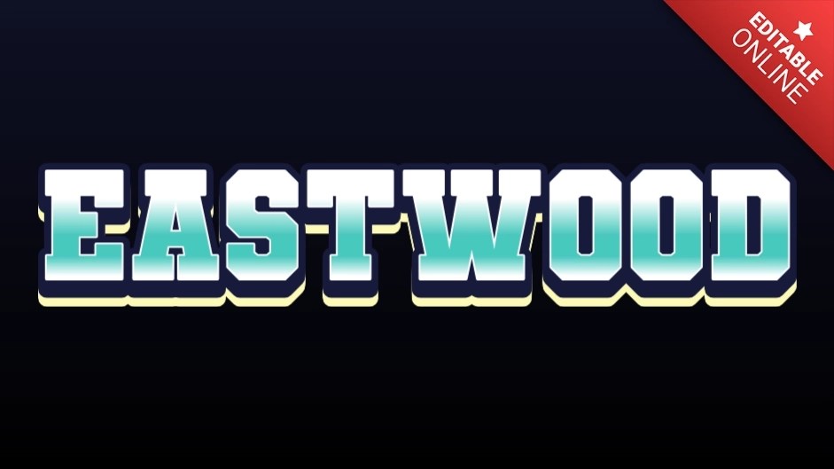 Eastwood Efeito 3d Múmia Gerador de efeitos de texto