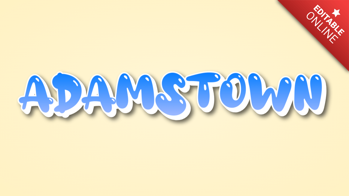 Adamstown Text Effect Generator TextStudio