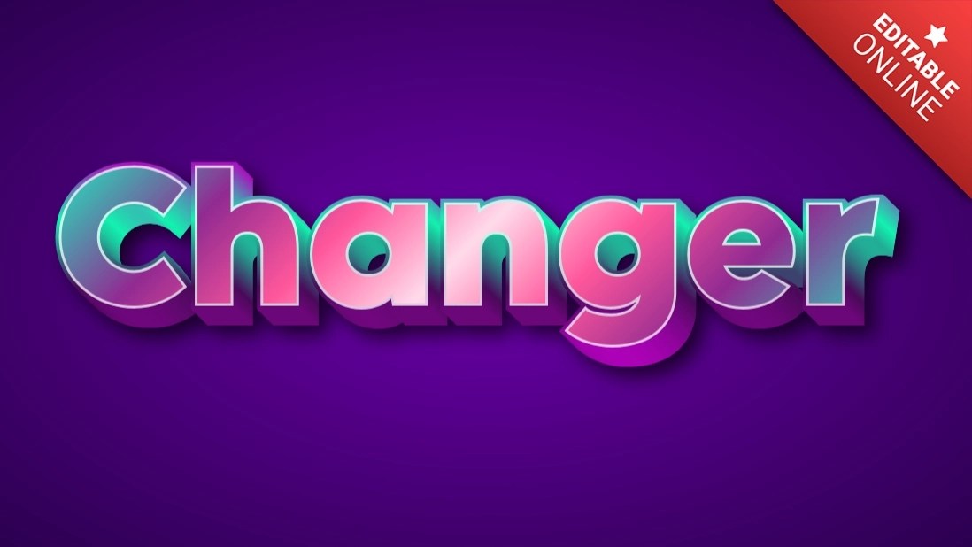 Changer Text Effect Generator