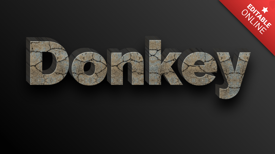 Donkey Text Effect Generator TextStudio