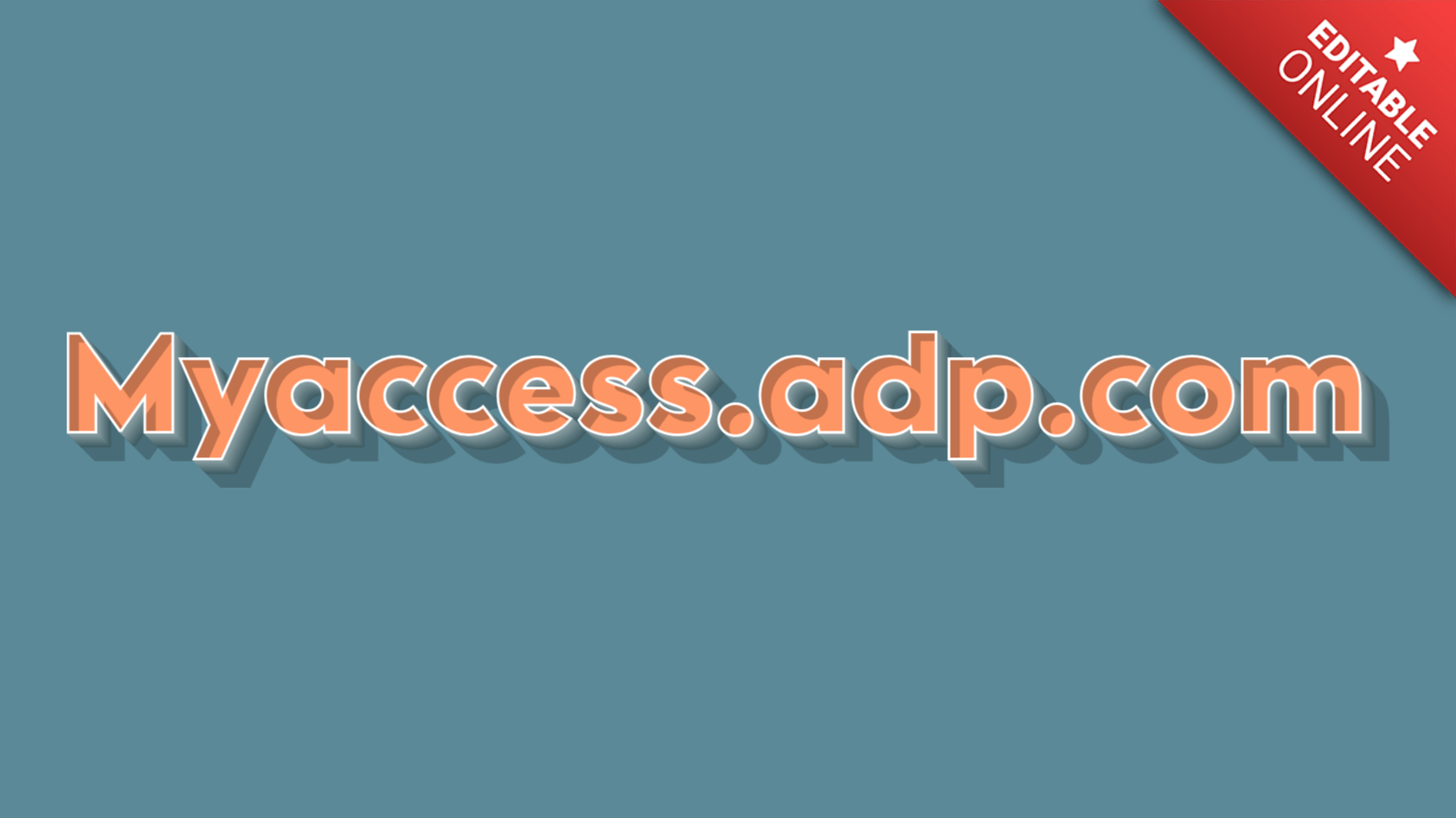 Orange And Green 3D Text Effect Generator