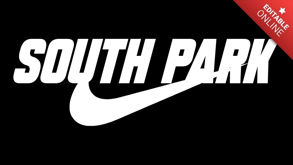 South Park Nike Font Text Effect Generator