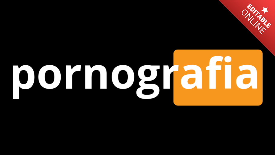 Pornografía | Free Hug Parody Font | Text Effect Generator