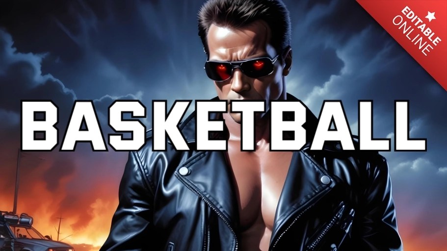 Basketball I'll Be Back Text Effect Generator