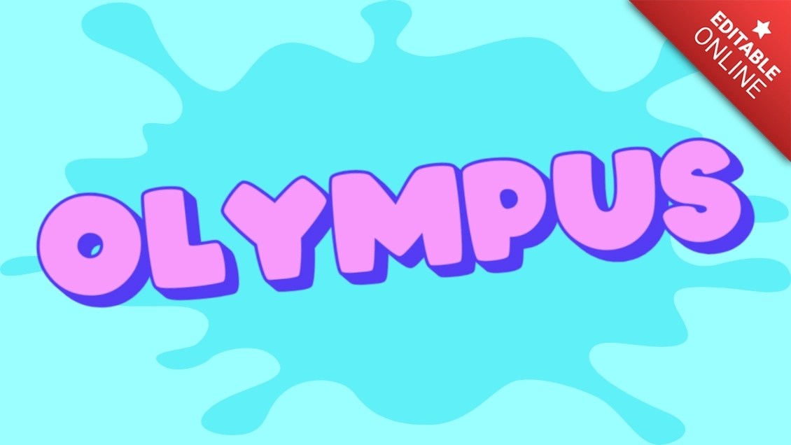 Olympus Special Offer Customisable Image Text Effect Generator