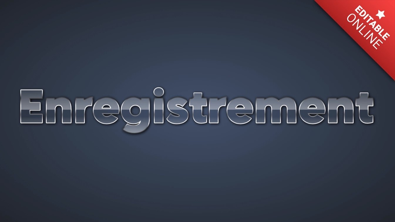 Enregistrement Glass Alphabet Text Effect Generator